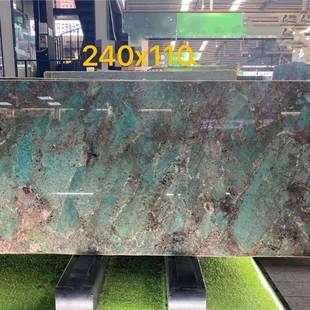 ya马逊景绿天然大理石背墙179然奢石台面面茶几餐桌面石天材家具