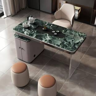 月销千件现无品牌/代奢茶台泡茶轻一体商待用室接经典简约办公室