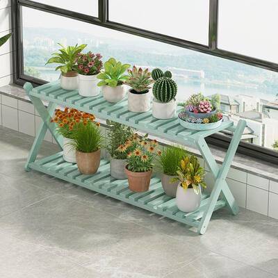 花架花萝子置物架阳台室内层多落地式绿花架防腐木网GDH红款窗台