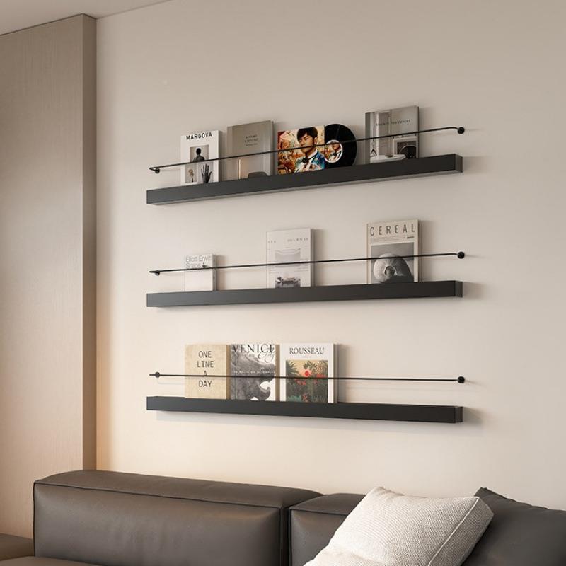 北欧金属铁艺字壁挂客书厅墙上星伟简约报刊架装一饰杂志置墙物展