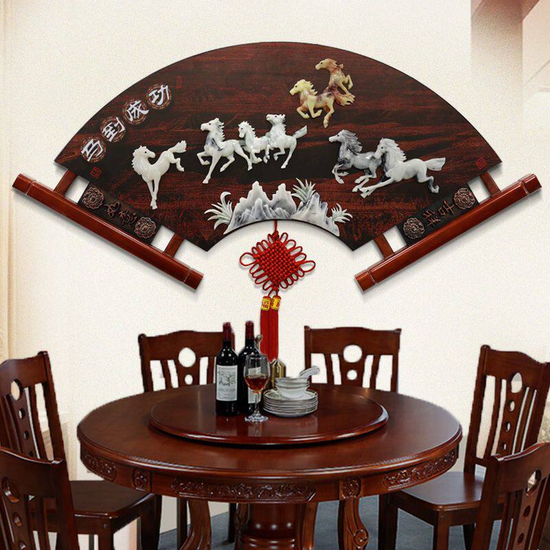 客厅装饰画沙发电视背景墙壁画餐厅卧室玄关过道走廊实木玉雕挂画