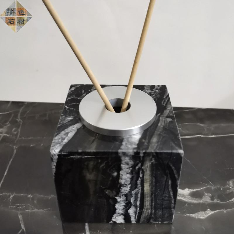 大理石卫浴件摆香薰瓶酒店家居用品套欧式装QS-07070饰品香薰摆件