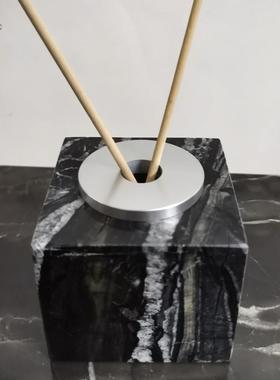 大理石卫浴件摆香薰瓶酒店家居用品套欧式装QS-07070饰品香薰摆件