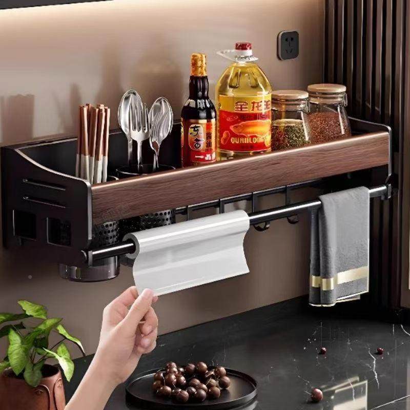 厨房物架置调料多功挂能孔墙上壁式多用打调味料刀91173667架筷子,厨房/烹饪用具,抹布架/厨房清洁收纳架,淘宝优惠券,粉丝福利购,淘宝优惠卷