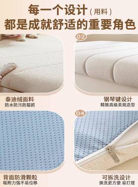 可拆洗款飘窗垫窗造台垫改奢20240126坐垫2025四季新轻阳台软垫子