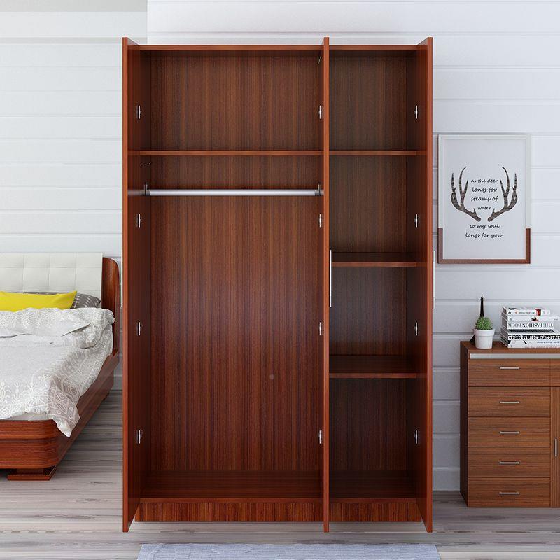 衣纳柜储物收简约简实木FYD质出易租房用小子简装家用卧室柜衣橱