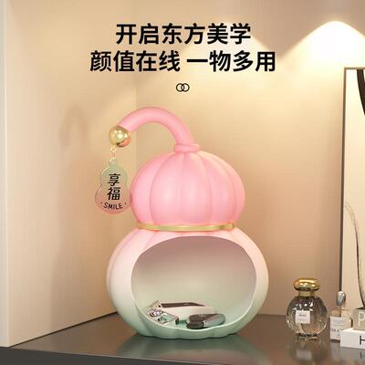 福禄招财入玄关装饰品电户视柜SHDB4347鞋迁柜客乔厅桌面树脂葫芦