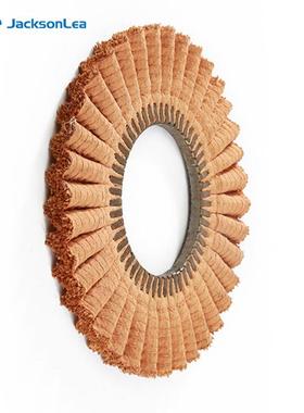 厂业家抛ZBT研磨材料光金属粗抛波浪麻轮麻专抛光磨具黄色油轮