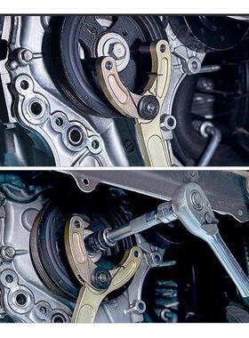 可大众迪正时泵凸轮轴链轮机油齿轮皮带盘调支挡奥扳手工具T18170