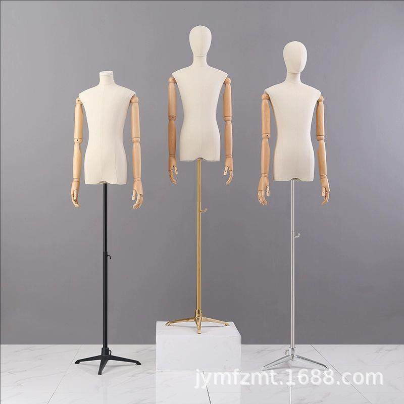 青少年大童特道具半身人台男女服装店模特66705模生子架学校礼服