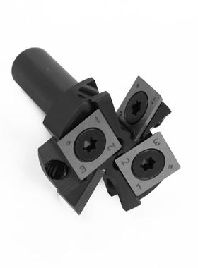 6.358/1212.四刃破板7柄四/刃破板刀全开黑槽刀拉槽/铣刀木工铣刀