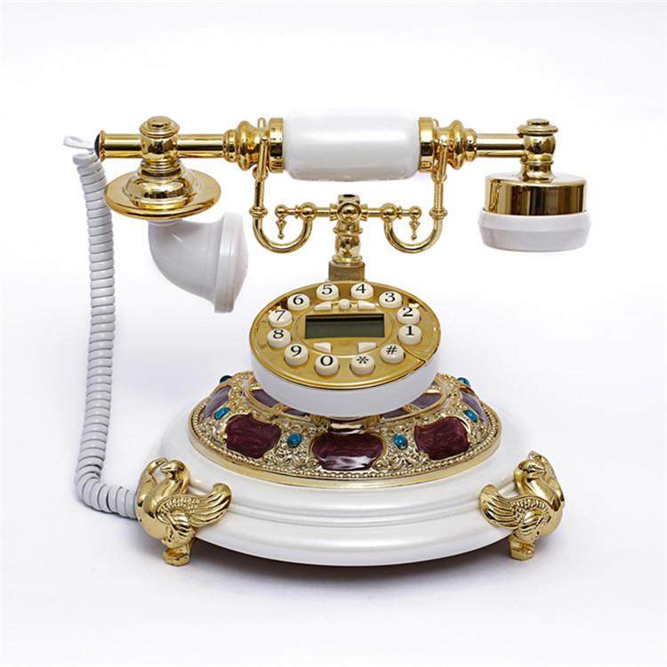 至臻/ZHIZHEN新款欧式复162机立体雕老花式仿座古古董电古话带来,生活电器,电话机(有绳/无绳/网络),淘宝优惠券,粉丝福利购,淘宝优惠卷