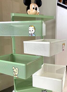 小推厨车房置物BEH收架落地多移动零层食架多功能收纳架杂物纳储