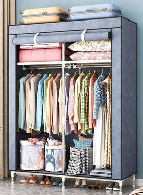 衣80933柜房简易布衣家用卧室组装柜子出租用结大柜衣橱实耐用简