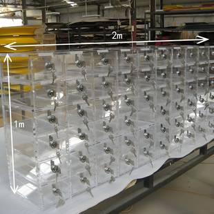 高透206明克力亚大物型多宝格展柜带锁示置柜