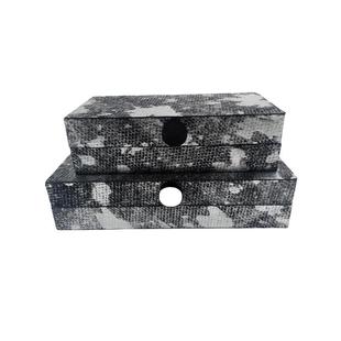 代简天然马首饰盒收纳0003盒创意摆件现毛桌面家居衣帽间装饰约样