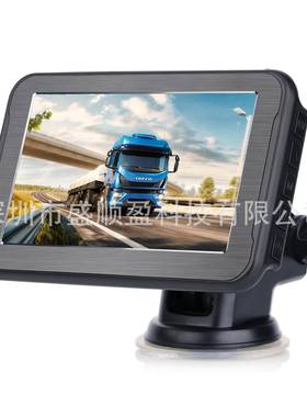 寸私模太阳能电池充SSY-Y812数字无扰线电倒车后视磁吸5摄像头无