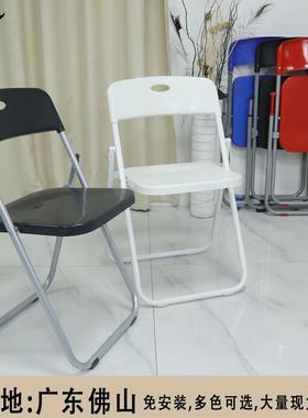 鹤洋塑折叠椅会议培活训椅折叠桌椅外场可动公CBU司料典礼厂家