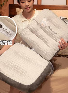 冰丝乳加厚坐垫靠背一女生车开科目二体增高屁垫HYJJ-RJB胶办公室