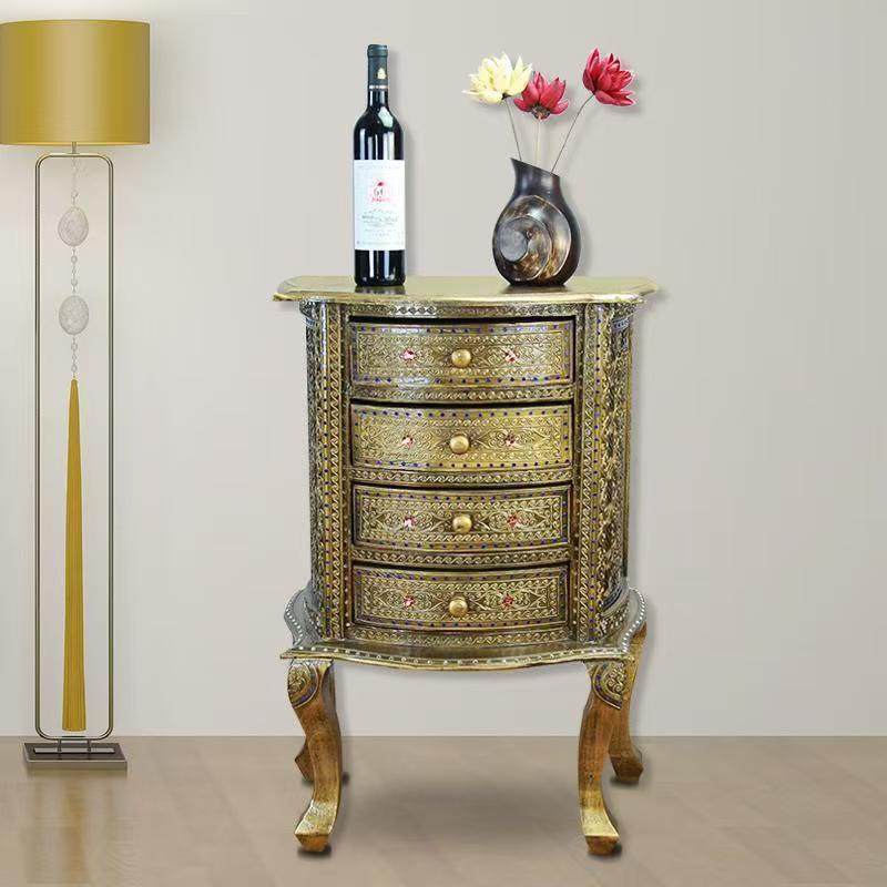 泰国实木雕花贴片做旧小柜子东南亚家具储物柜花架电话几床头柜子,机械设备,其他机械设备,淘宝优惠券,粉丝福利购,淘宝优惠卷