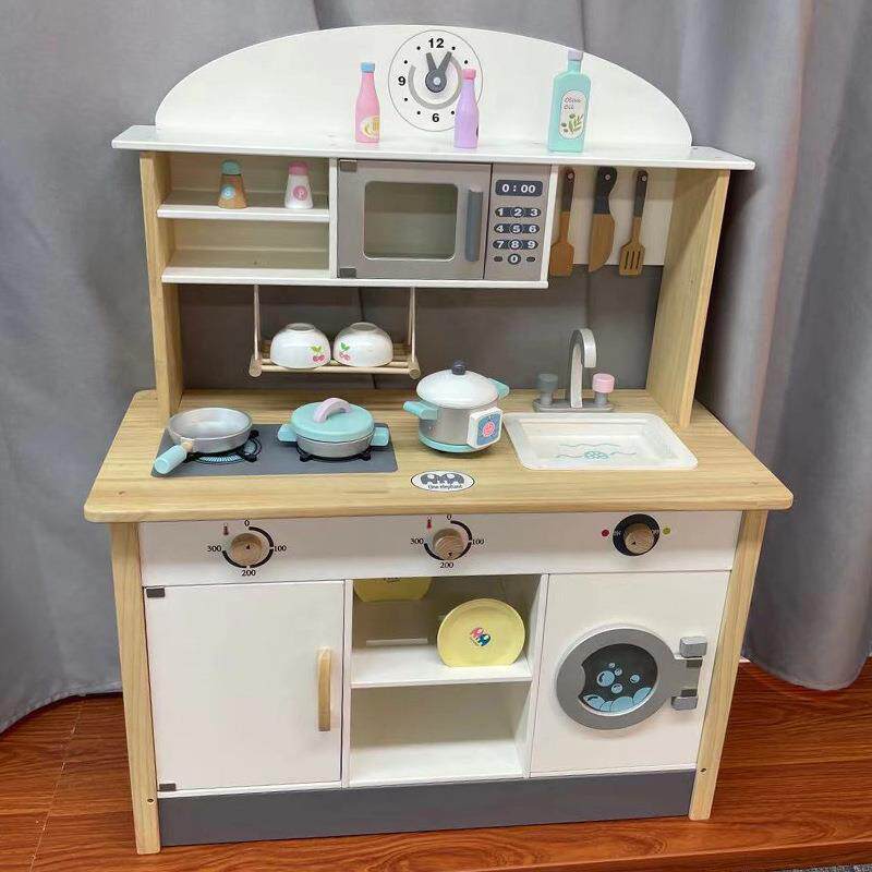 木制幼儿童过家家仿真厨具套装宝宝男女孩煮饭烹饪亲子互动玩具