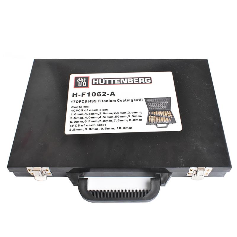 高速钢镀钛麻YQB花钻1pcs电钻打孔直柄钻头1.0-1钻00.0mm木工7头