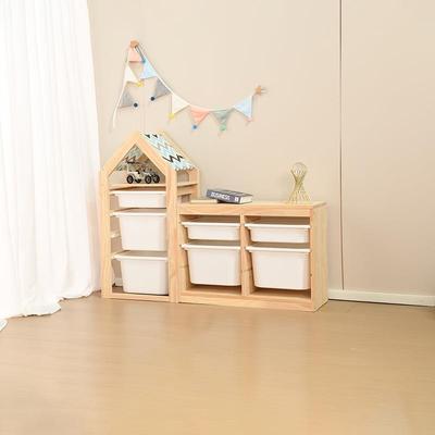 儿房玩绘本收纳架实木磁具性绘画画57009童板组合柜多整层分类理