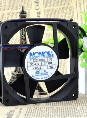装N8010ONOI5SE48V0.17A12CM12025工业电源散热风扇F122E48原B2
