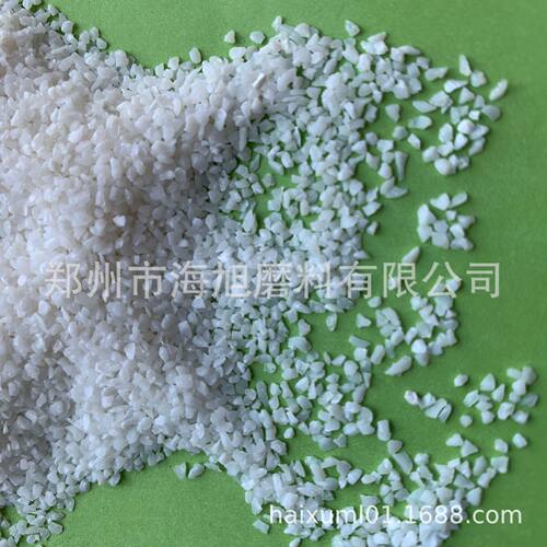 白色陶瓷刚玉CMA磨料溶胶法凝胶法刚玉砂60#80#100#120#150#