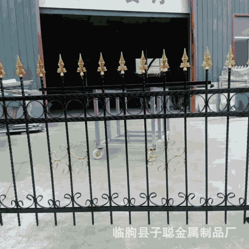 中式喷塑焊接铁艺外墙护栏批发