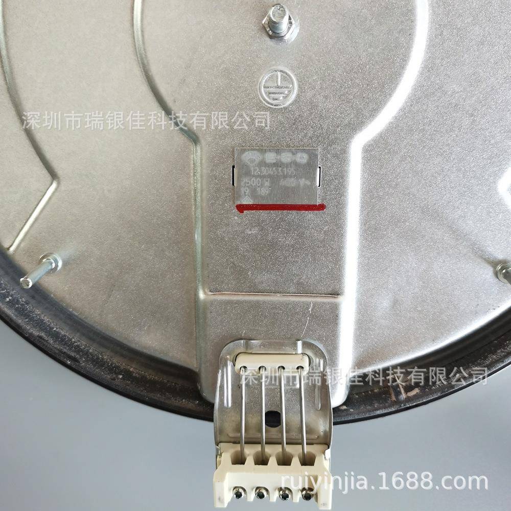 德国头炉平芯3500W4.00V30cm圆形铸铁电热盘3.512.30HEO454195