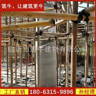 板邯郸圆柱模厂家 木模山板 中木质圆柱模板黑689龙江圆柱