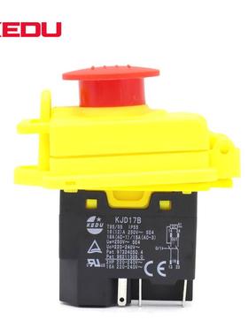 KEU电磁关欠开电压F过载保护大电流5插片按钮开关KJKJD17B/2D17DB