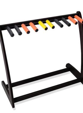 多把吉架竹木落地式3便把吉他他支架TCR琵琶架子乐放器置架拆装携