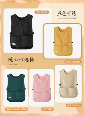 坎肩女款20围2工5新款文马甲背心裙定印PN-WQ-N8logo创画画手工罩