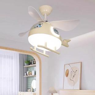 多巴卡通色儿房胺982飞机吊灯熊猫男孩女童孩房间室熊猫吸卧顶风