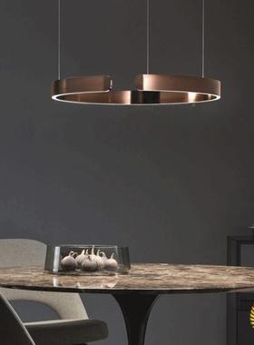 ?后现简约客厅创意酒店展灯别墅代装饰灯具室圆环C厅形餐969厅卧