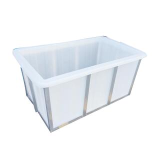 纺牛筋大塑料水箱织印染厂推车布草落布物料纱周转GNU车带轮手推