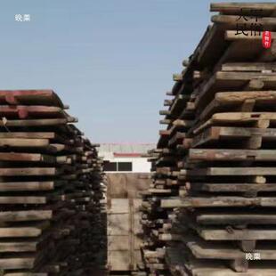 老ZXV榆木门板原木门板怀家旧老木门实木双开老式大自然风旧化门