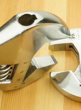 福冈工具大力活扳手用扳手10寸多用自紧扳动RHL手多活O口扳手F-00
