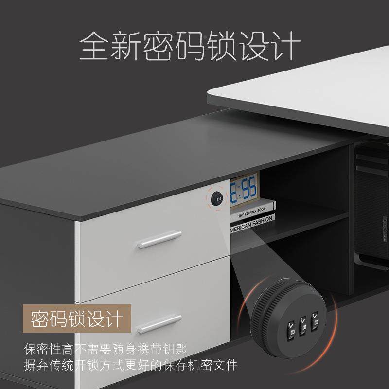 办公具老板桌简约现公代裁经理办桌子主管办家公室桌椅组合总MFM-