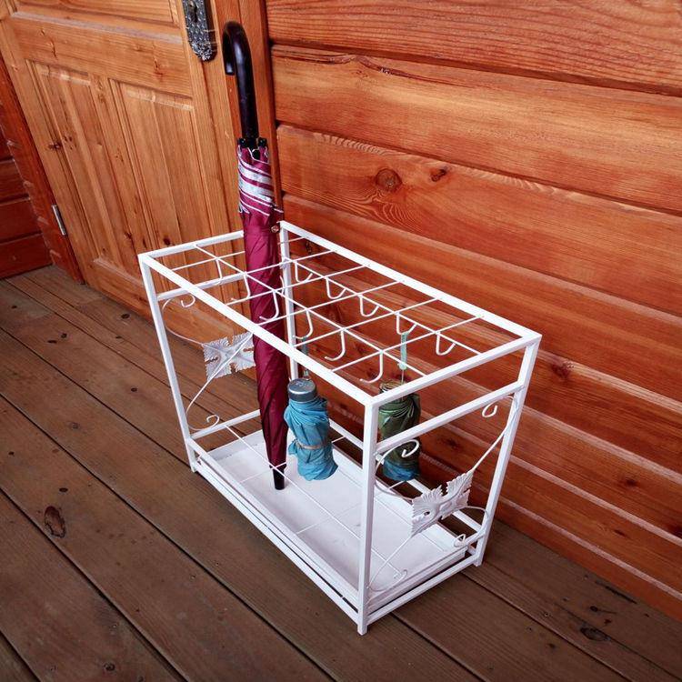 铁架艺酒店大堂叠伞架家用门厅雨伞桶雨雨具收纳TX0098伞折雨伞挂