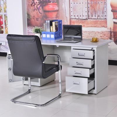 钢制办公桌铁皮电财务桌子1.21.桌EHG4米1.6米全钢带抽脑屉米保险