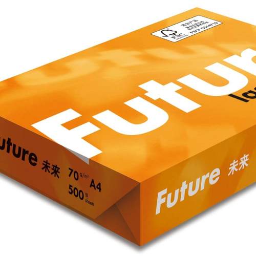 UP4纸黄打印复印纸M70gg80草稿ZNI纸办公白纸整A箱打印纸