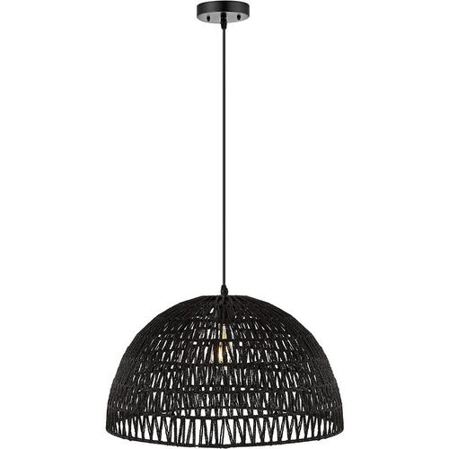 美式复古手工编织餐厅吊灯110V