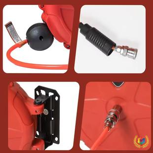 ∴10米收CPJPU动气管自助缩自伸缩卷管器线自动卷盘气鼓悬挂式 收