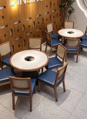 茶餐餐靠墙卡座沙发主题XKQ-37餐厅西餐厅饮编饭店藤桌厅椅组合商