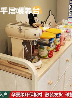 收纳柜爆白色HL38款铁架简方便配板搭式收小型柜约子客厅床边小巧