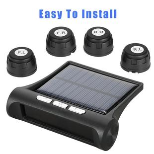 太能内置外置式 阳无线汽车4报警系统TPMS胎压轮测仪彩色945监屏