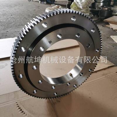 外齿回转承小型01.10.0支0齿轮轴承吊车挖1机轴承配件回转YWM1支